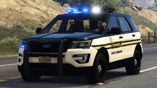 LSPDFR Tennessee State Trooper Patrol Day One Everybodys Taking a free ride today [upl. by Clorinda683]