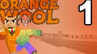 Minecraft  NEW Orange Wool On Mindcrack  Episode 1 HORSE AMN [upl. by Aicil]