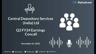 Central Depository Services India Ltd Q2 FY24 Earnings Concall [upl. by Cibis99]