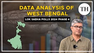 Electoral battle in West Bengal  Phase 4  Data  Lok Sabha polls 2024 [upl. by Atirec216]