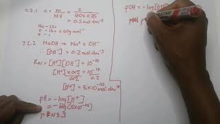 Chemistry  Acids and Bases  DBE June 2021 [upl. by Leahicm61]