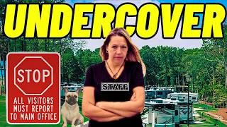 I Went UNDERCOVER In An RV Park  Lessons Learned [upl. by Laehcar311]