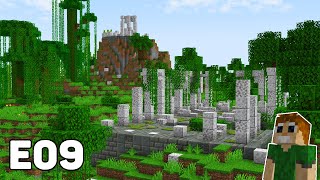 Greek Temple Ruins and Campsite  Minecraft Survival E09 [upl. by Rubin223]