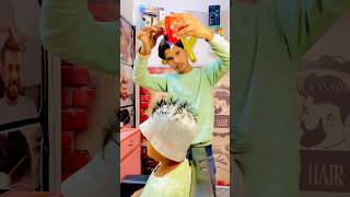 Vicky barber shop🔥🔥😎hairsalon hairstyle keratin haircut motivation [upl. by Ardnayek]