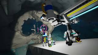 Astroneer Custom Save Part 6 Train Mission III [upl. by Shenan]