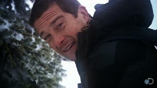 Bear Grylls Warms Up with Pee  Bear Grylls Escape From Hell [upl. by Hoag]