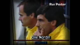 EURO1988 Qualifiers Group 2 Sweden  Italy Full match [upl. by Nameerf40]