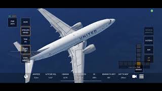 Infinite Flight United Airlines Boeing737700 Los AngelesKLAX✈️ San FranciscoKSFO [upl. by Adnovoj294]