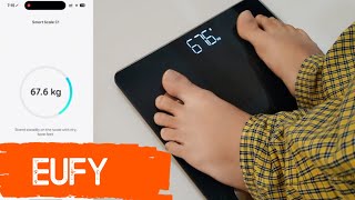 eufy Smart Scale eufy eufyarabia unboxing unboxingvideo [upl. by Suhpoelc748]