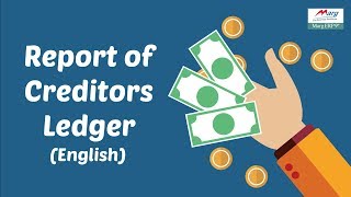 Creditors Ledger Report English [upl. by Eecyal664]