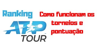 Ranking ATP como funcionam os torneios e pontuação [upl. by Ollopa]