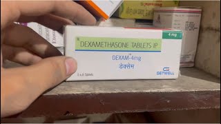 Dexam 4mg TABLET uses  price  composition  dose  side effects  review  in hindi [upl. by Attiuqaj]