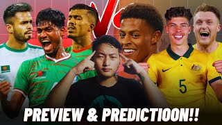 Sushanto OR Rahmat Mia  Starting XI  Bangladesh VS Australia Match Preview amp Prediction [upl. by Patsy]