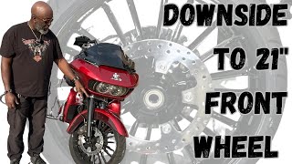 Why You SHOULD NOT put 21quot wheels on your Harley [upl. by Solim]