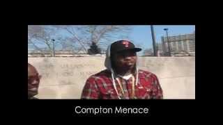 Enter The Zone TV Interview w Compton Menace Pt 1 [upl. by Nata40]