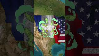 How the USA Got Its Shape The Story of American Borders shorts geography map education [upl. by Legim]