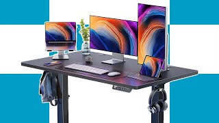 ErGear Height Adjustable Electric Standing Desk Review [upl. by Lev]