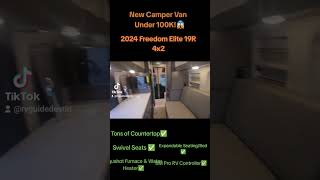 New Sprinter Van Under 100k  Thor Freedom Elite 19R  Huge Counter camping vanlife travel rvs [upl. by Glenine]