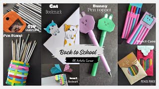 DIY 7 Back to School Craft Ideas  Easy Back to School Supplies [upl. by Eppillihp]