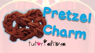 Pretzel Charm Rainbow Loom Tutorial [upl. by Levona]