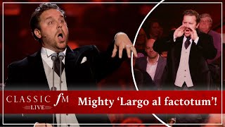 Baritenor Michael Spyres sings a blistering Rossini ‘Largo al factotum’  Classic FM Live [upl. by Atined]