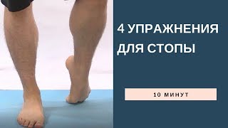 4 упражнения для стопы [upl. by Aldredge]