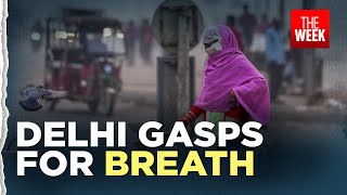 Delhi pollution news  Is Delhis AQI actually 1600 and not 500 as the government claims [upl. by Darice]