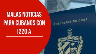 ÚLTIMA HORA Malas noticias para cubanos con I220A sale decisión de la corte de apelaciones [upl. by Yank]