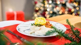 Cooking Chef Recept na lahodné Vánoce  Smažený kapr Pošírovaný candát Hranolky z pražmy [upl. by O'Hara229]