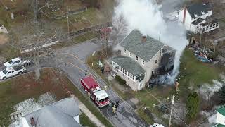 House Fire Orchard Ave Ridgway PA [upl. by Gaivn]