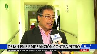 Consejo de Estado ratifica sanción de Contraloría contra Gustavo Petro [upl. by Elwyn802]