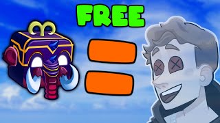 Beat Me For A FREE Permanent Mammoth Fruit  Blox Fruits Roblox [upl. by Ahsiakal361]