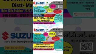 Maruti Suzuki Recruitment 2024 [upl. by D'Arcy]