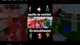 Desfile de navidad en brookhaven roblox tiktok [upl. by Alberic]