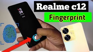 Realme c12 ke mobile me fingerprint lock kaise lagaya  realme ke phone में finger lock lagaya [upl. by Ailgna]