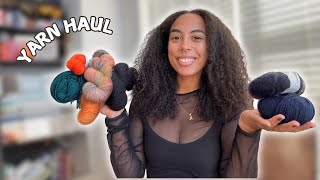 🧶 Yarn Haul  New Yarn Colors and Project Ideas [upl. by Lapointe366]