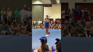 cheerleading NCA ALL AMERICAN TRYOUT❤️💙🤍 [upl. by Garett]