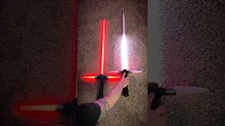 Disney vs Neopixel Kylo Ren’s Lightsaber starwars [upl. by Lind979]