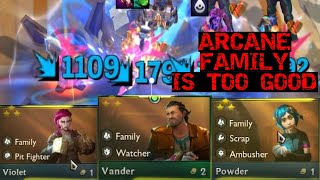 Arcane Family Hits Different  TFT Set 13 Into The Arcane [upl. by Hiroko744]