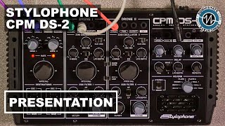 Stylophone CPM DS2 Drone Synth SonicLAB Presentation [upl. by Nacnud]