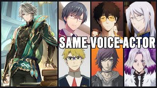 Genshin Impact ALHAITHAM Seiyuu quotUmehara Yuuichirouquot in Anime Roles HorikitaTogameCourierAbel [upl. by Libbi]