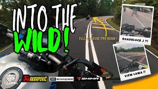 INTO THE WILD   MT09 V1  AKRAPOVIC PURE SOUND  4K [upl. by Salisbury]