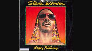 Stevie Wonder  Happy birthday 12 inch extended version [upl. by Cherice]