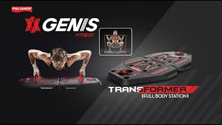 Genis Fitness Plataforma De Exercícios Transformer Full Body Station  Polishop [upl. by Beverie]