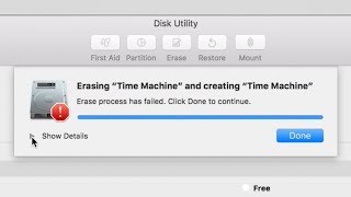 Erase process has failed Click done to continue Disk Utility Error FIX  Mac [upl. by Belden]