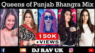 Bhangra Mix  Punjabi Mix  Queens of Punjab [upl. by Maurise]