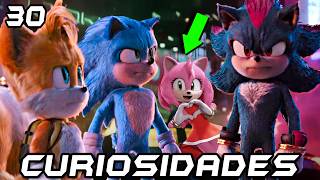 30 Curiosidades de Sonic 3  Cosas que quizás no sabías [upl. by Orel]