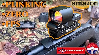 Crosman 1077 How Many Shots Per C02 Cartridge Pinty 1x28x40 Reflex Sight [upl. by Olnek265]