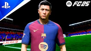 FC 25  Alaves vs Barcelona  La Liga 2425 Full Match  PS5™ Gameplay 4K [upl. by Luzader]