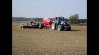 New Holland T7290 amp Horsch Serto 12 SC [upl. by Parthen505]